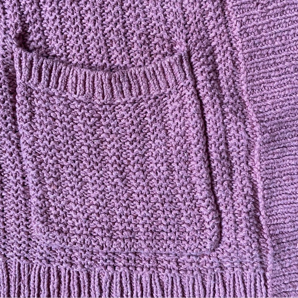 SALE Madewell Bobble Cardigan Sweater in Pink, XXS - Picture 3 of 5